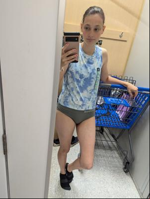 Wifey horny in dressing room 